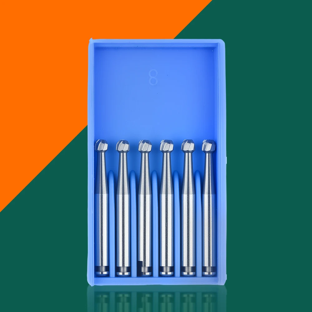 

Dental Carbide Burs Endo-Z Tooth Extraction Trimming Burs 25mm/ 28mm for High Speed Handpiece Dental Drill Supplies 6Pcs/Box