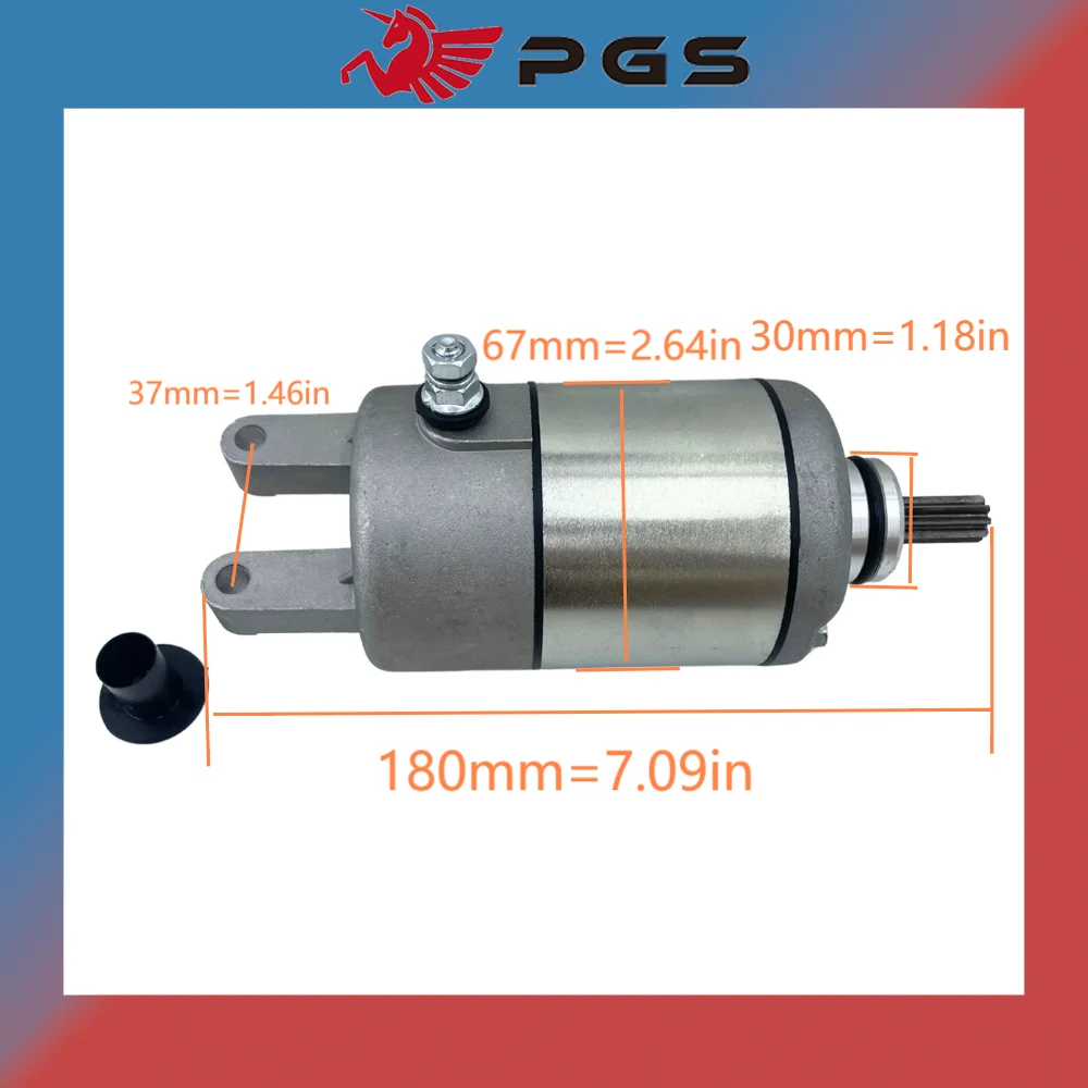 Starter Motor For STELS 300B linhai buyang 300 2.1.01.6000 LU019989 24101 Benelli Velvet 250 LC Touring 4HC-81800-00 YP250
