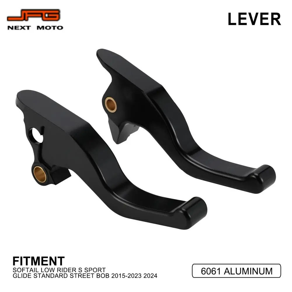 For SOFTAIL LOW RlDER S SPORT GLIDE STANDARD STREET B08 201 2023 2024 Motorcycle Short Brake Clutch Levers Electric Dirt Bike