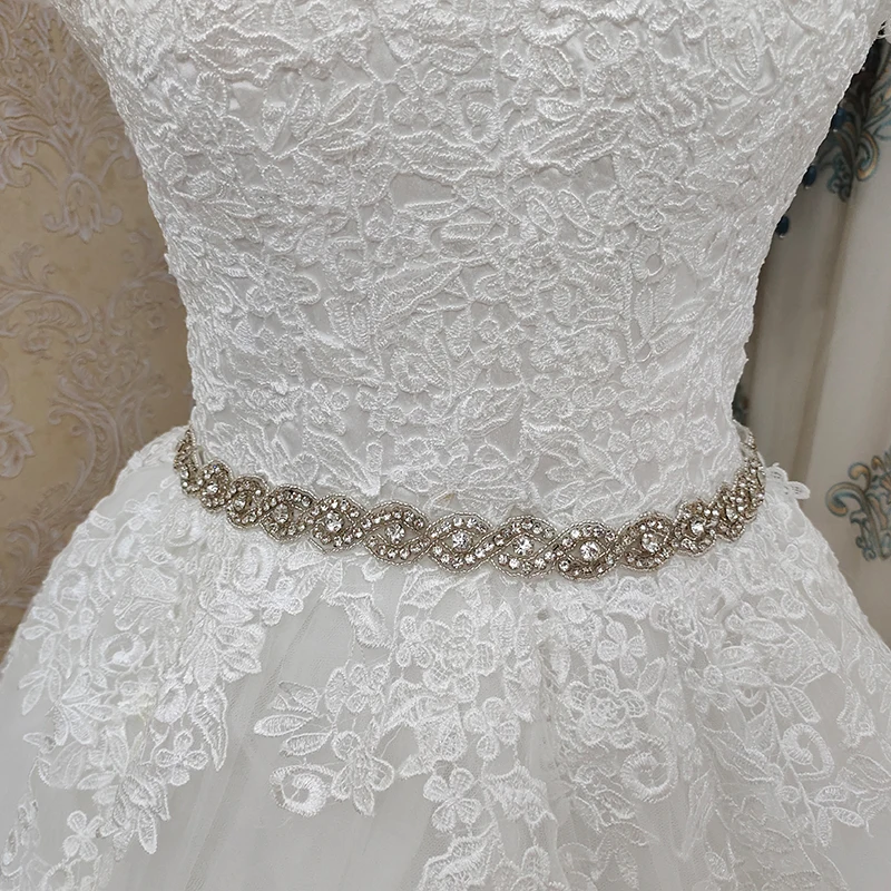 ZJ9183-vestido de novia con apliques preciosos, traje de boda de línea a con escote Corazón, Croset de cristal de lujo con cordones en la espalda,