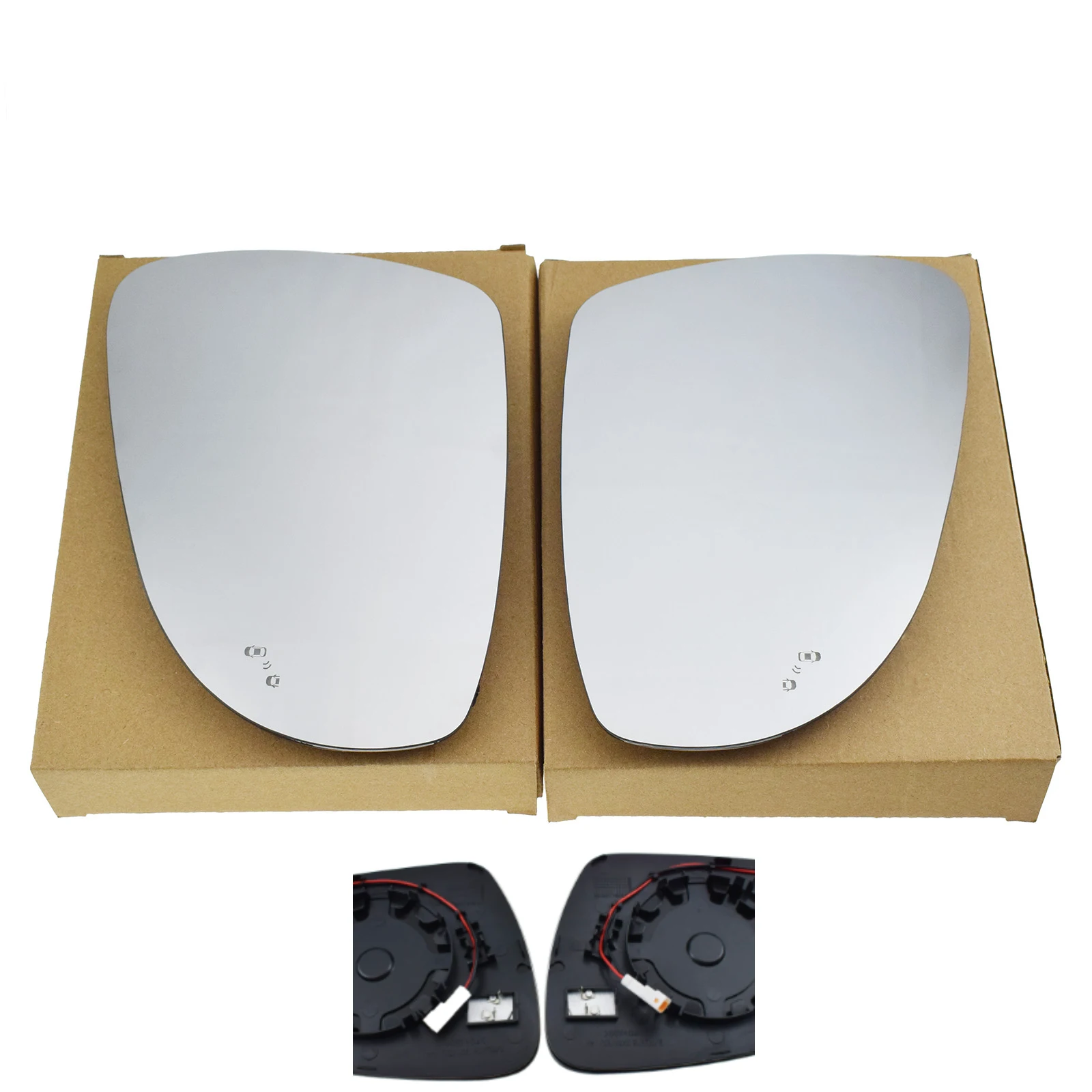 

Left / Right Rearview Mirror Glass Heated with Blind Spot for Kia Sportage 2017-2022 87611D9000 87621D9000