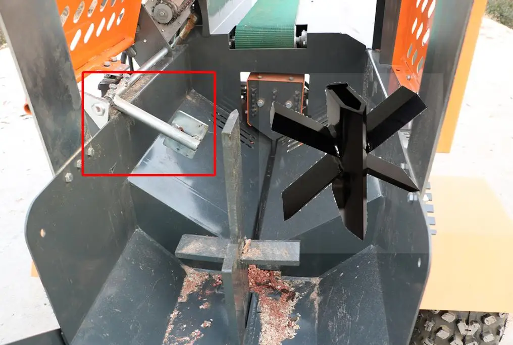 Customized 20T Commercial Firewood Processor Machine Hydraulic Automatic Wood Processor Tree Cutting Machine Wood Splitter Log P view 5