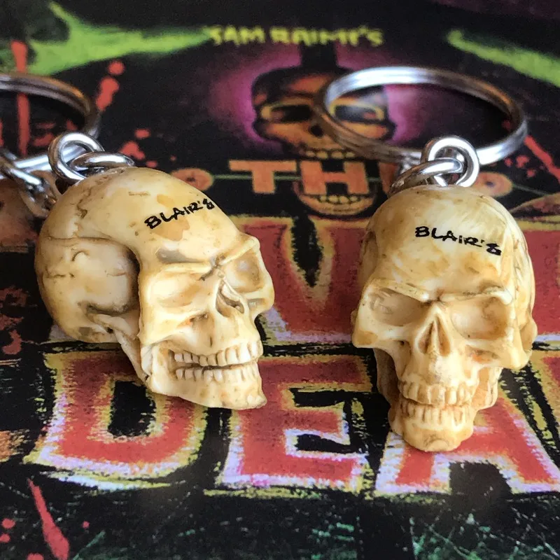 بلير الشكل الصلصات الجمجمة نموذج حقيبة قلادة المفاتيح الحلي اكسسوارات ألعاب أطفال