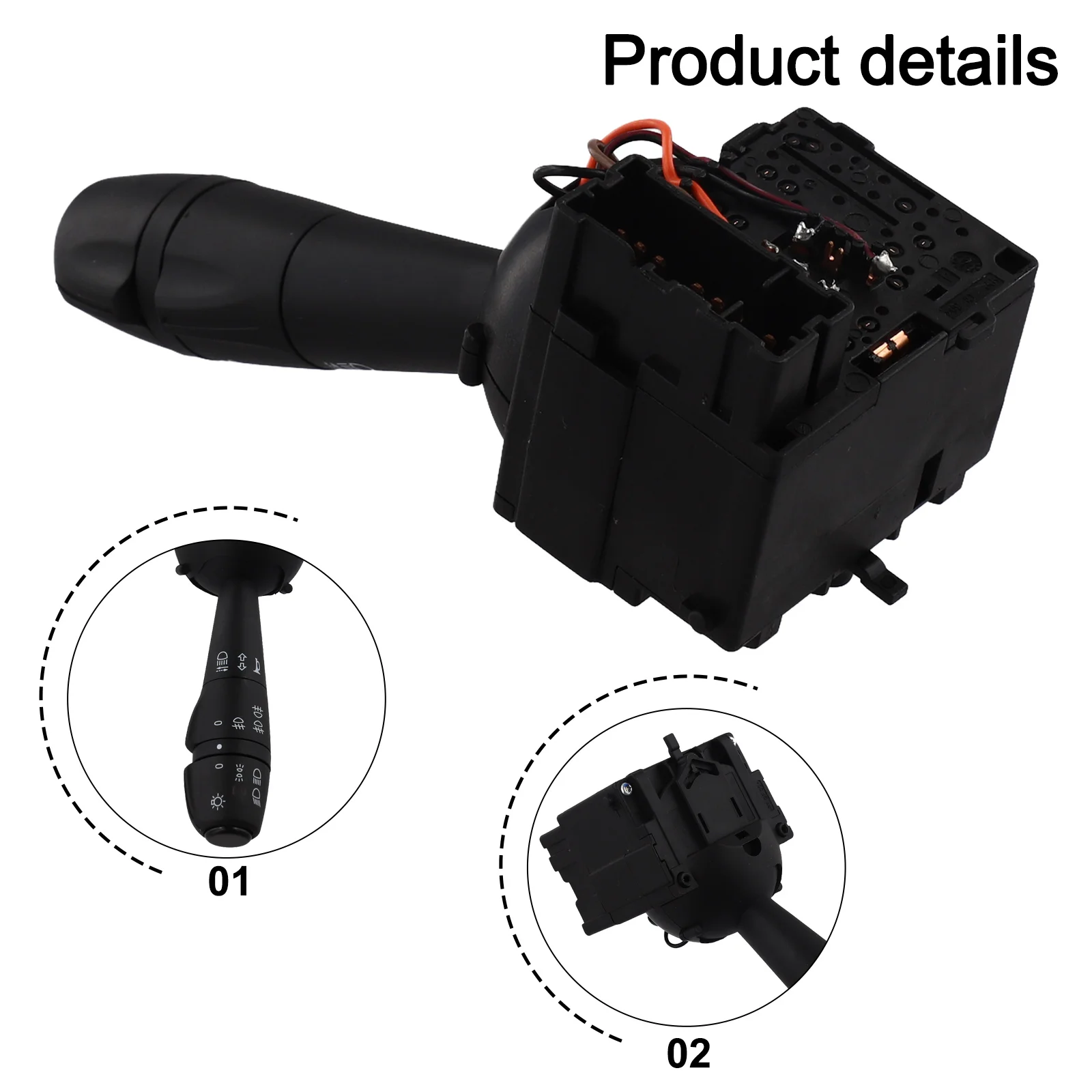 

8201167988 Turn Signal Switch for Clio For Dokker Lodgy Logan Sandero Safe Driving Experience with Reliable Signals