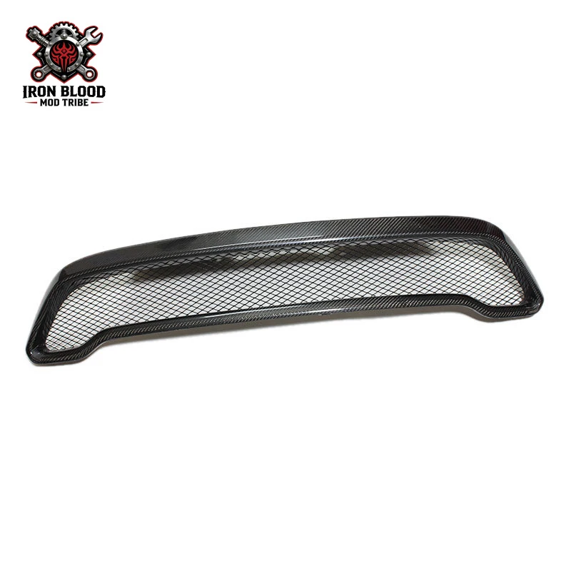 Suitable for MINI R60 Countryman Cooper S modified with real carbon fiber front bumper grille ghost mask