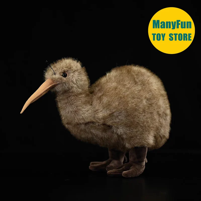 

Реалистичная птица Киви High Fidelity Tokoeka Plushie, реалистичная плюшевая игрушка Apteryx, Rhea, безлетная птица, мягкая игрушка, имитация животного, кукла