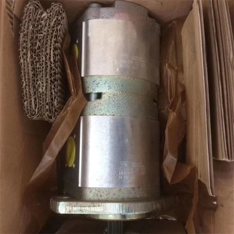 سلسلة المضخات المزدوجة Lainuo 0510768099 0510865306 مضخة تروس هيدروليكية لشاحنة قلابة الخرسانة