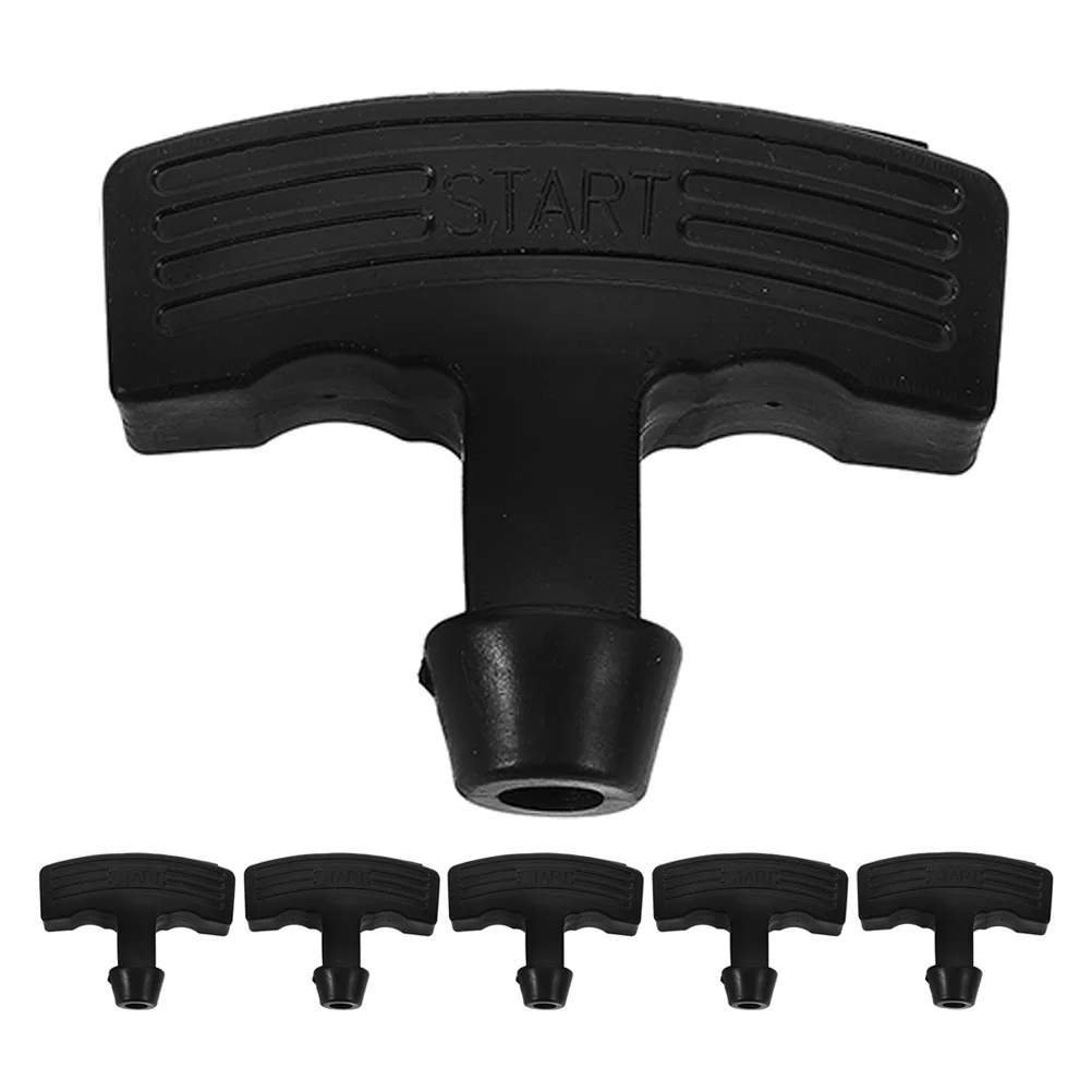 

6Pcs Diesel Engine Pull Handle Cord Handle for Engine Starter Lawn Mower Replacement Recoil Starter Grip Pull Start