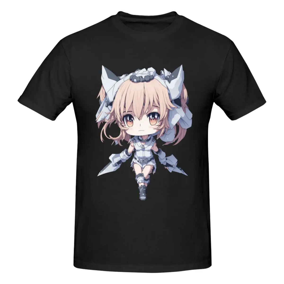 

Милые футболки Honkai Star Rail Chibi с графикой Y2K, подарки, футболка с круглым вырезом для мужчин и женщин, топы