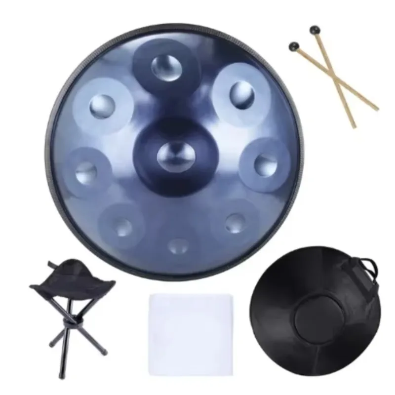 Hand Disc Drum Pro Grade Handpan 432 Hz 18 