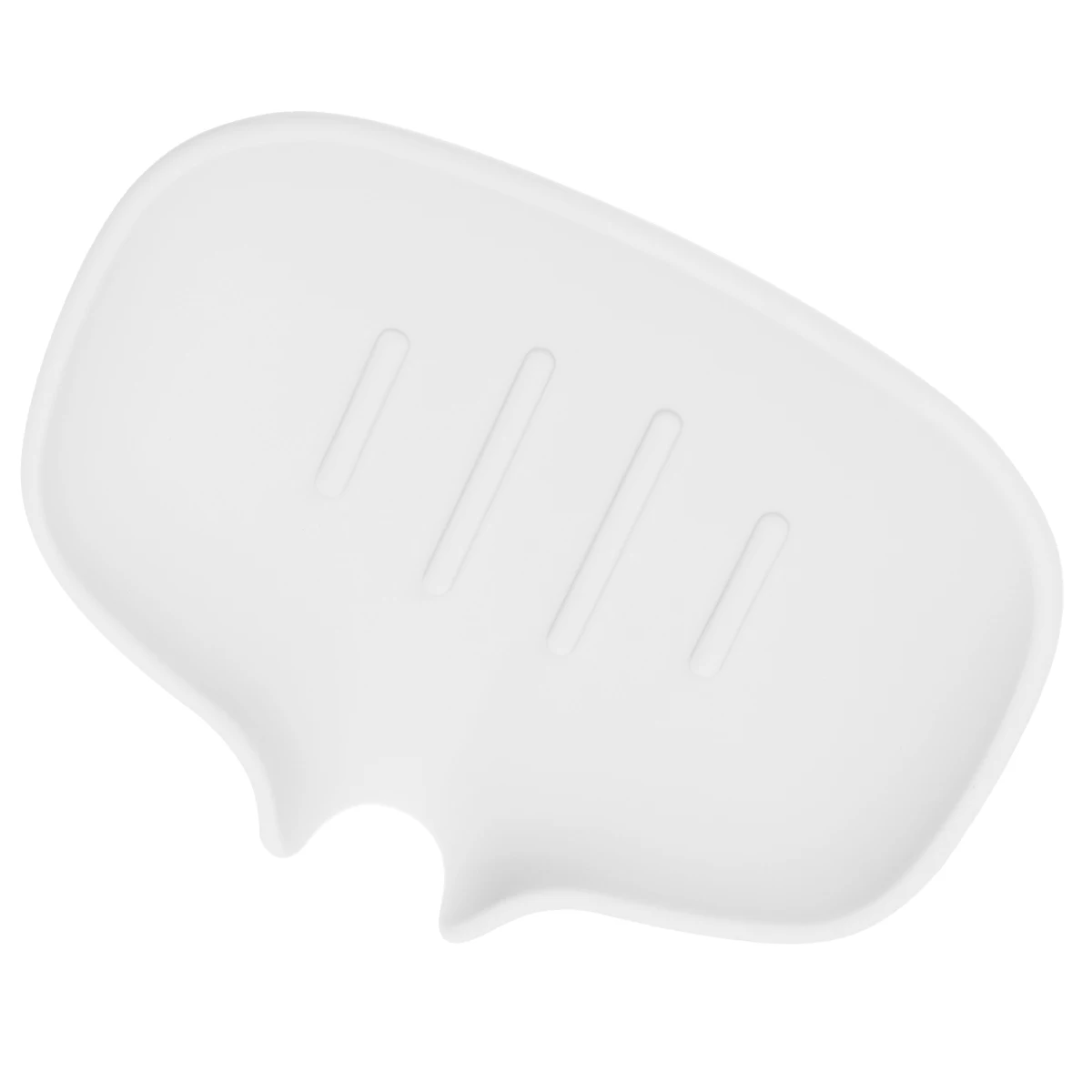 

Silicone S Proof Storage Holder For Bathroom Drainage Soap Box For Home Use Simple Non Metal Portable Soap Box White