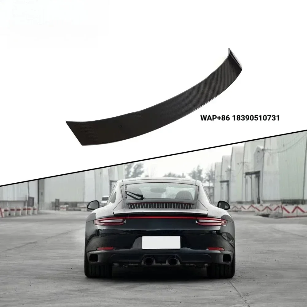 

Carbon Fiber Rear Trunk Wing Spoiler for 911 991 Carrera 4 S 4S Turbo S GTS Coupe 2-Door 2016-2018