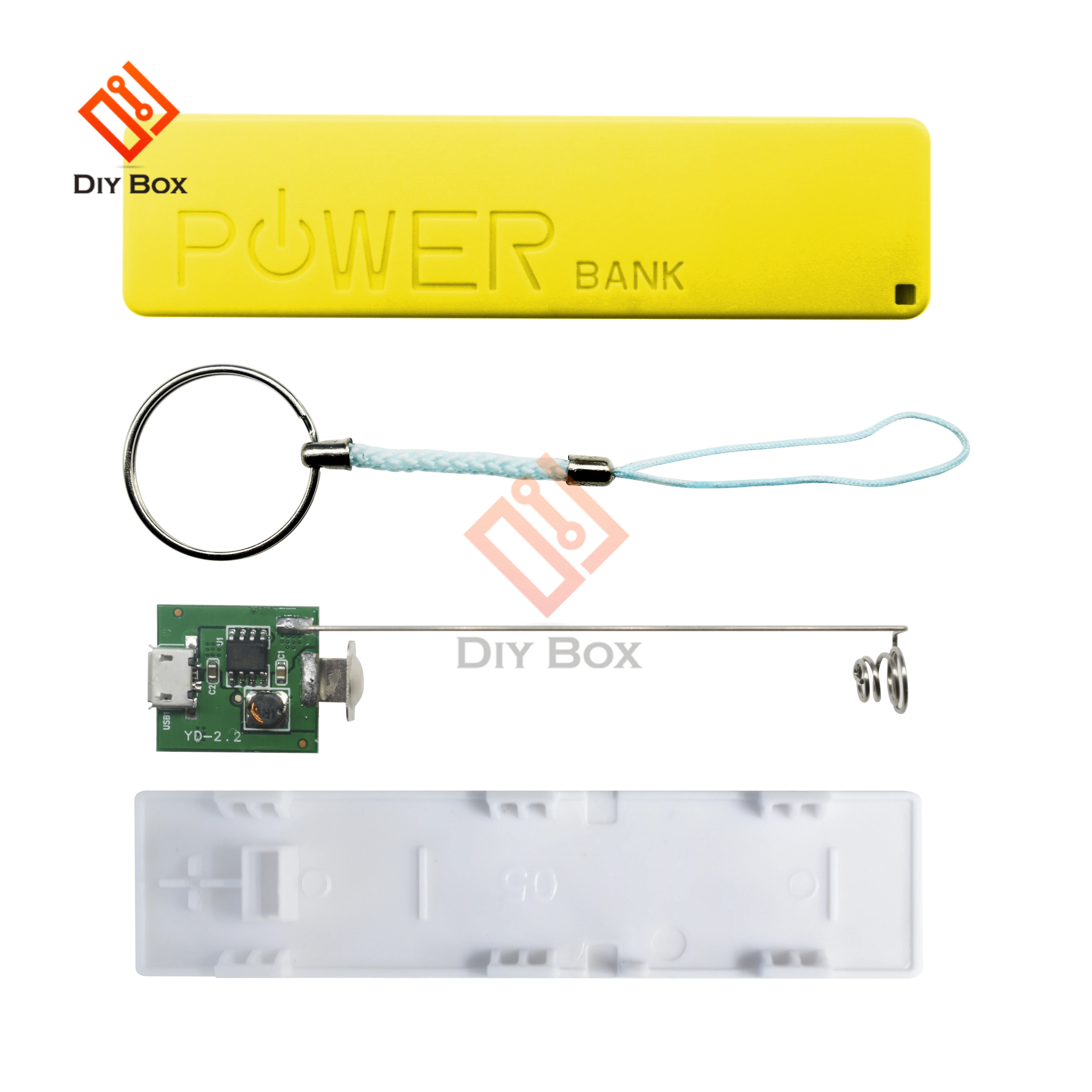 18650 USB Power Bank ładowarka Case DIY Box dla iPhone dla inteligentnego telefonu MP3 elektroniczne ładowanie mobilne