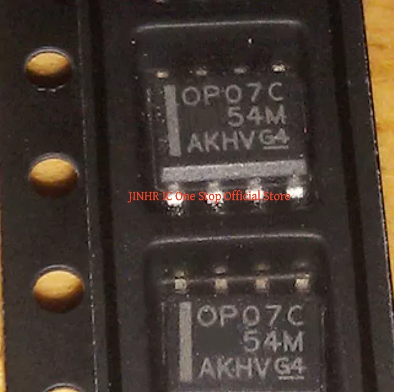 New, 20PCS OP07CDR, SOIC-8, Marking OP07C, Operational Amplifier
