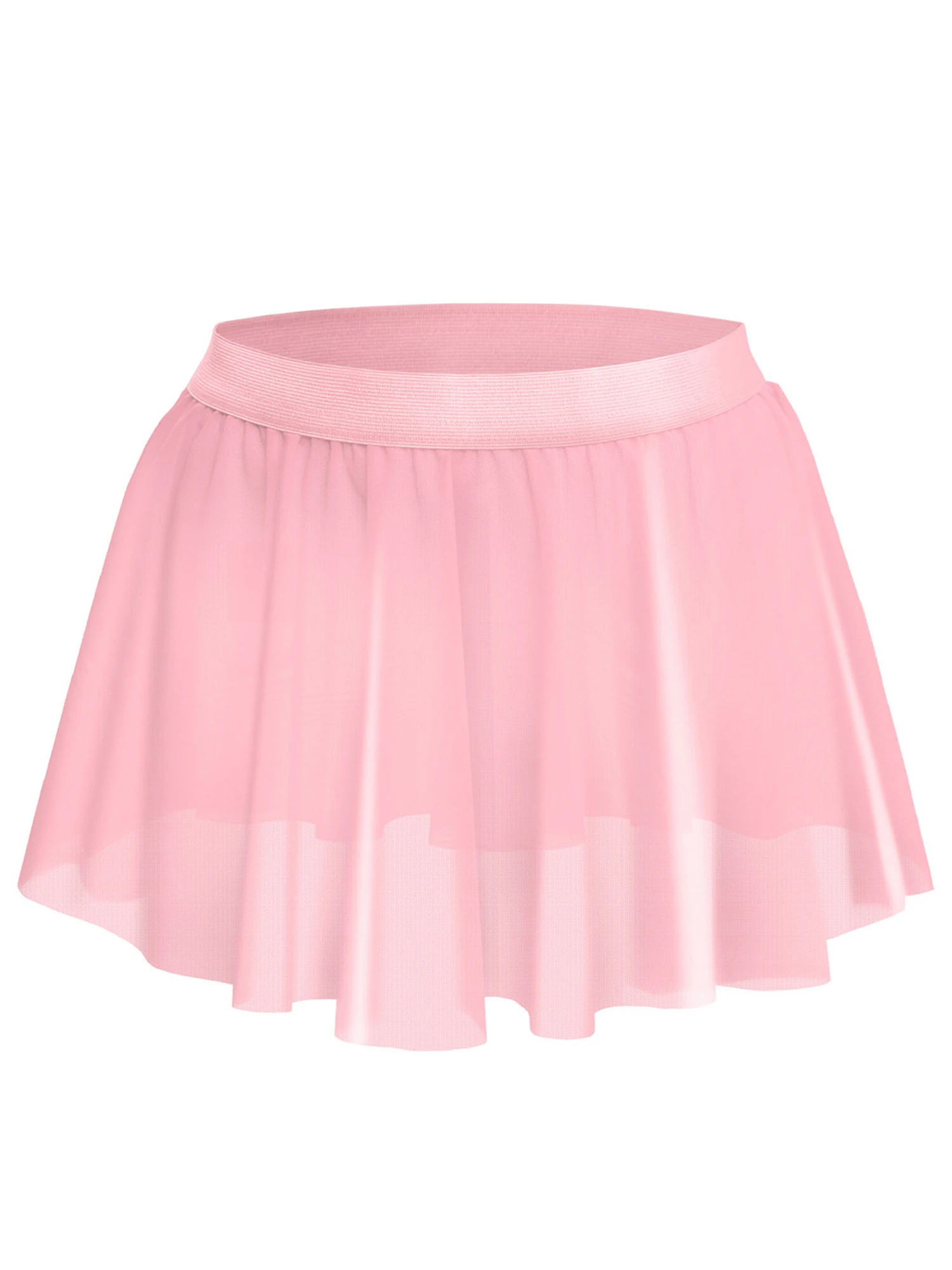 Men's Sheer Mesh Ultra Thin Mini Skirt