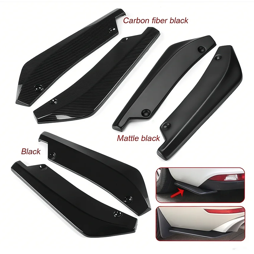 For Lexus IS250 IS350 06-13 Car Rear Bumper Splitter Diffuser Canard Wrap Spoiler Side Fender Skirt Lip Chin Body