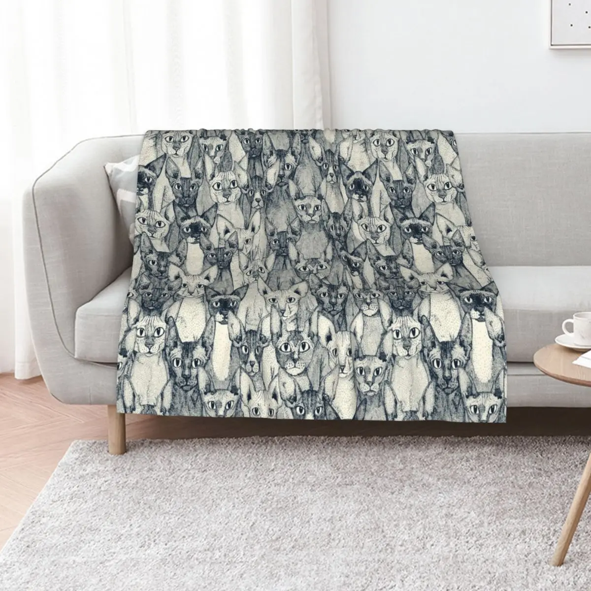 فقط أبو الهول القطط النيلي اللؤلؤ رمي بطانية أفكار هدية عيد الحب الفاخرة St الحرارية أريكة لحاف البطانيات