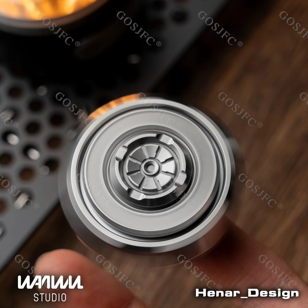 WANWU EDC Nfe transmetteur liaison Spinner Zirconium Fidget Spinner Fidget jouets pour adultes soulagement de l'anxiété Gadgets nouveauté jouet