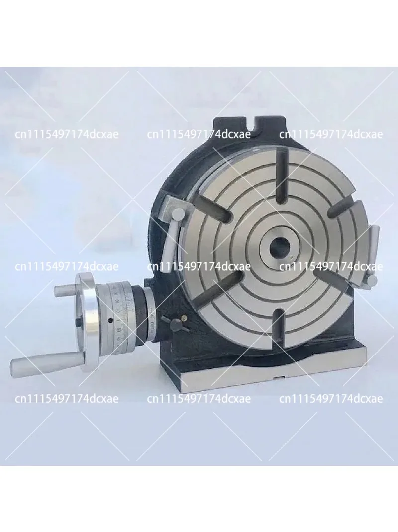 4/5/6 Inch Rotary Table – Horizontal & Vertical, 4-Slot, MT-2, for Milling Machine