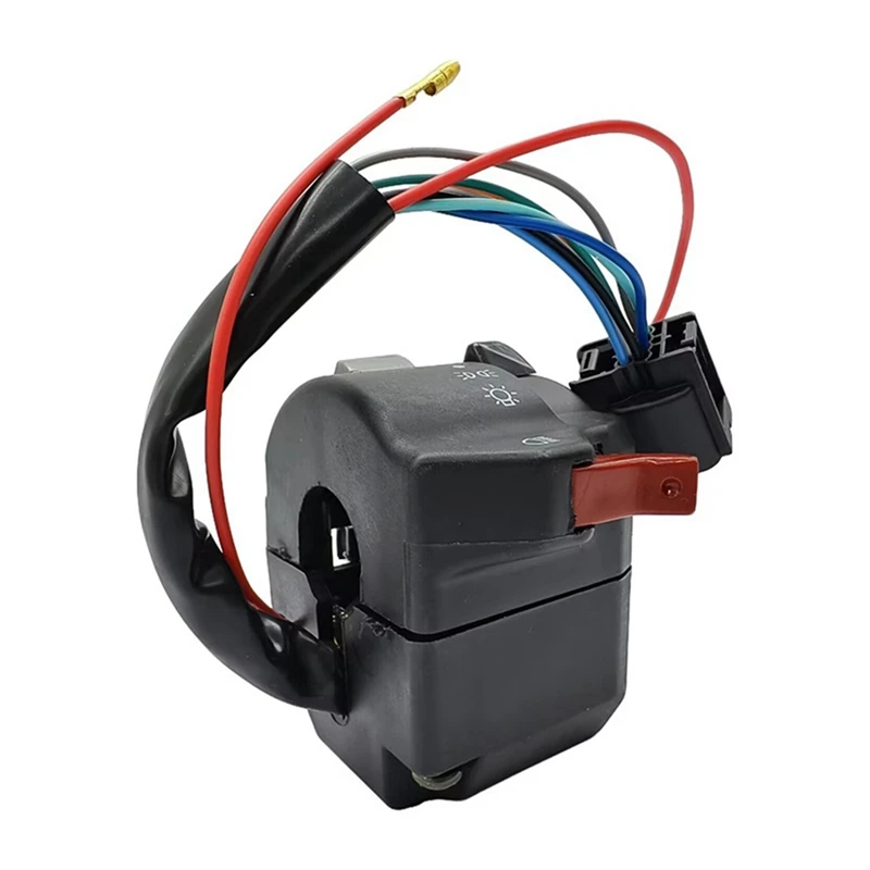 A82M-اليسار Switchmotorcycle المقود التحكم العلوي بدوره إشارة الضباب ضوء القرن التبديل لنقر 150 #4