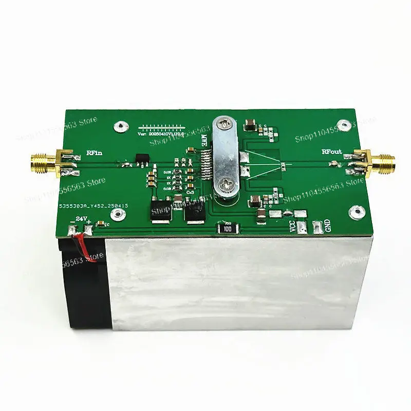 RF Power Amplifier Module 2.4-2.5GHz 50W 32dB Gain for WiFi Drone RF Transmission with Fast Shipping