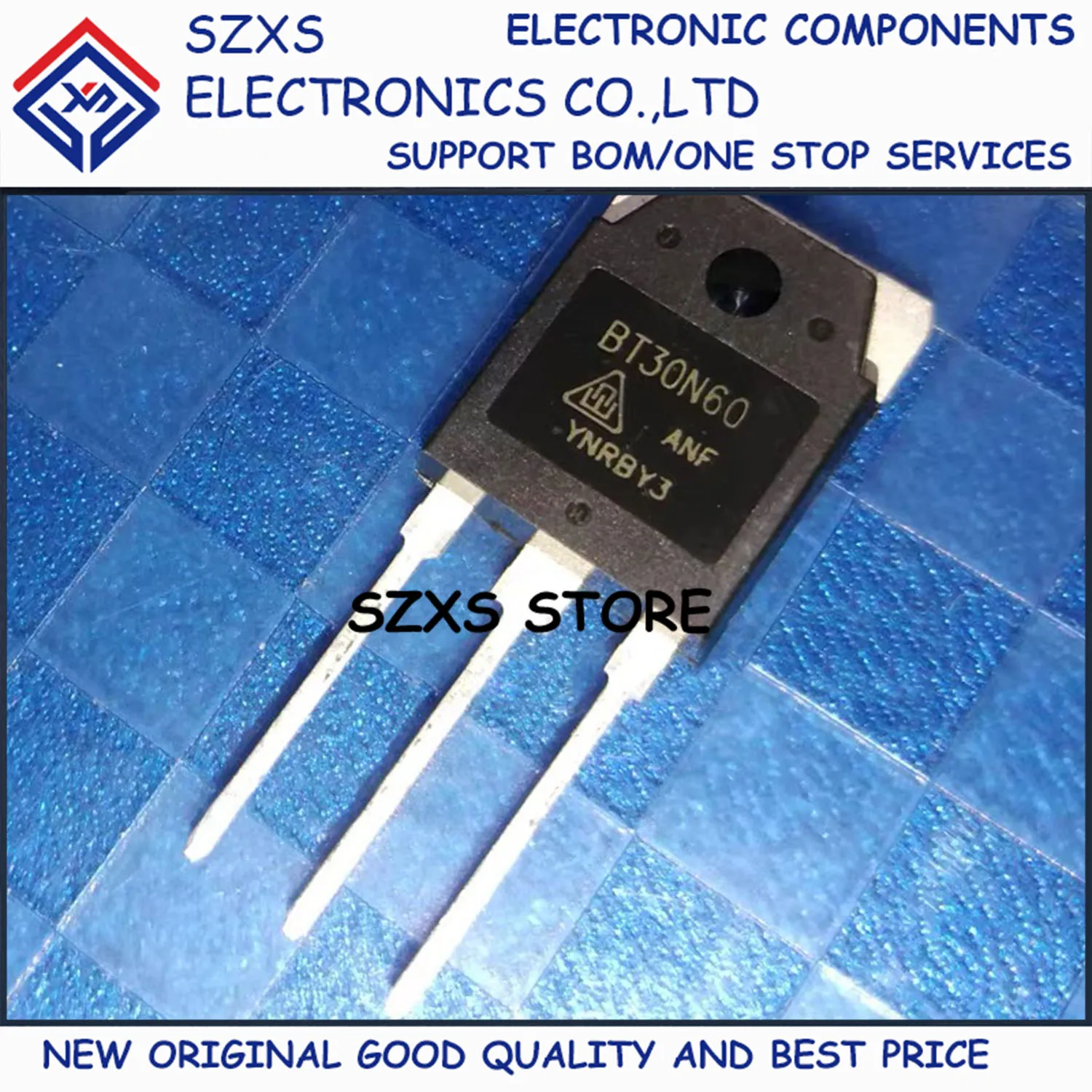 

New Original 10Pcs BT30N60 BT30N60ANF TO-3P 30A 600V IGBT Field Effect Transistor In Stock Electronic Components Good Quality