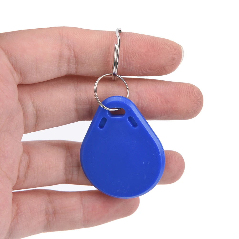【F】10Pcs 13.56MHz RFID IC Key Tags Keyfobs Token Tag Keychain Kit