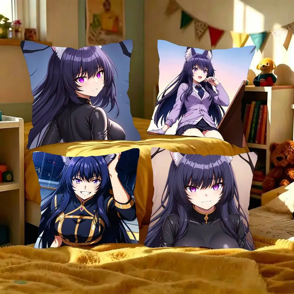 Delta Anime The Eminence In Shadow Pillow Case Fashion Square Pillowcase Bedroom Sofa Room Ins Decoration Leisure