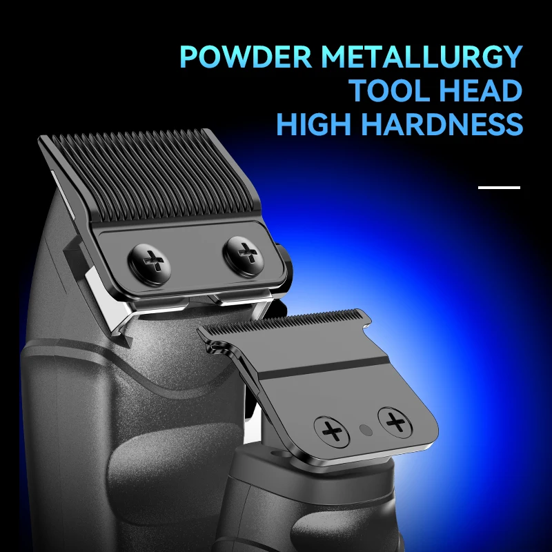 KEMEI km-2375 المهنية اللاسلكي قابلة للشحن مقص الشعر مجموعة الحلاق مقص الشعر الكهربائية قابلة للشحن أفضل الشعر المتقلب