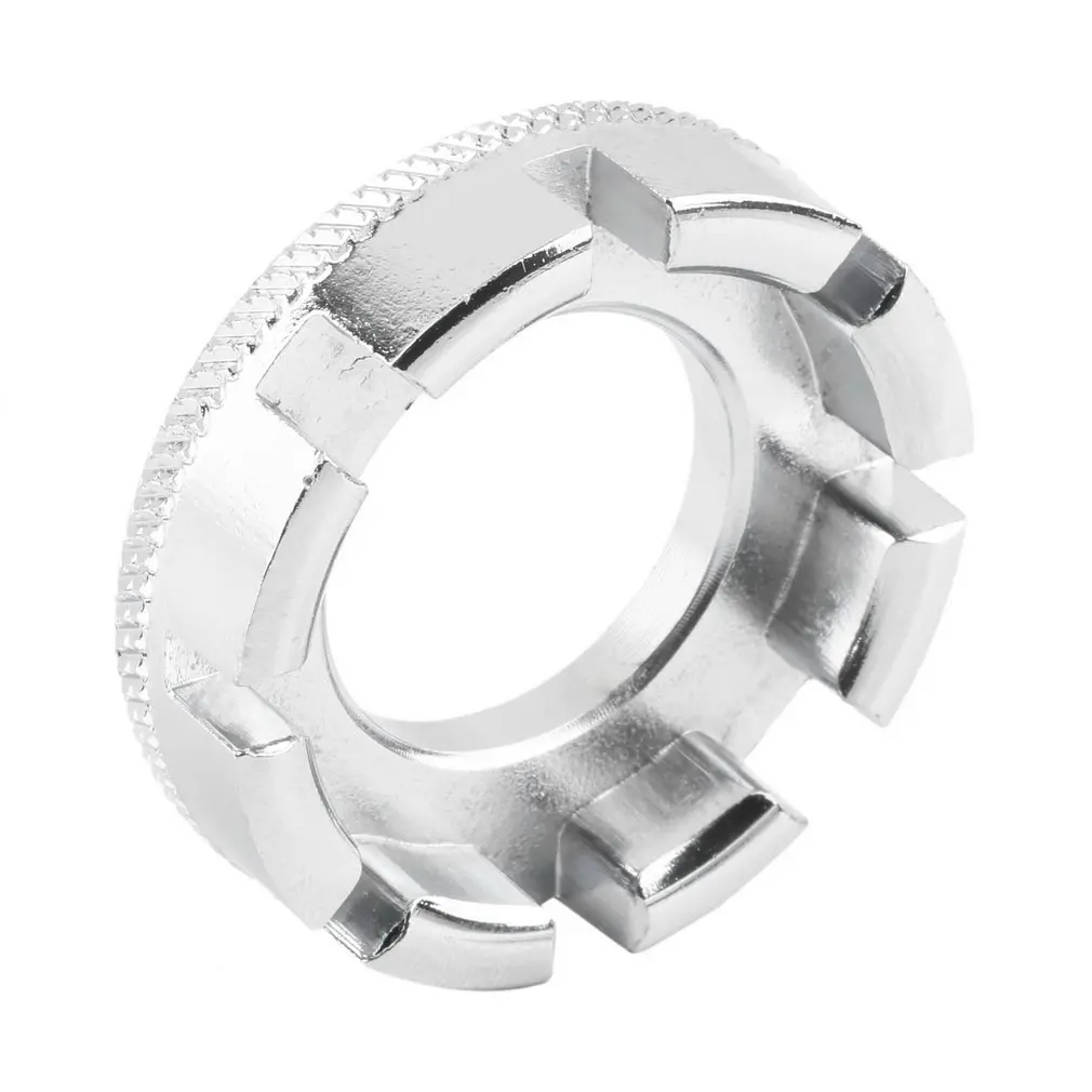 Cycle Spoke Nipple Key Bike Bicycle Wheel Rim 8 Way Wrench Spanner Bike Repair Tool Durable Portable Hand Tools