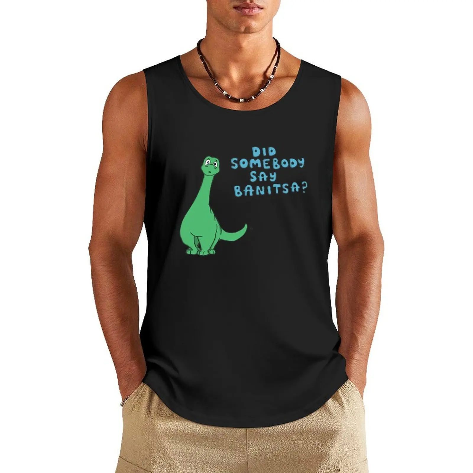 

Did somebody say Banitsa Tank Top mens clothing Men's gym t-shirts t-shirt for men men clothes