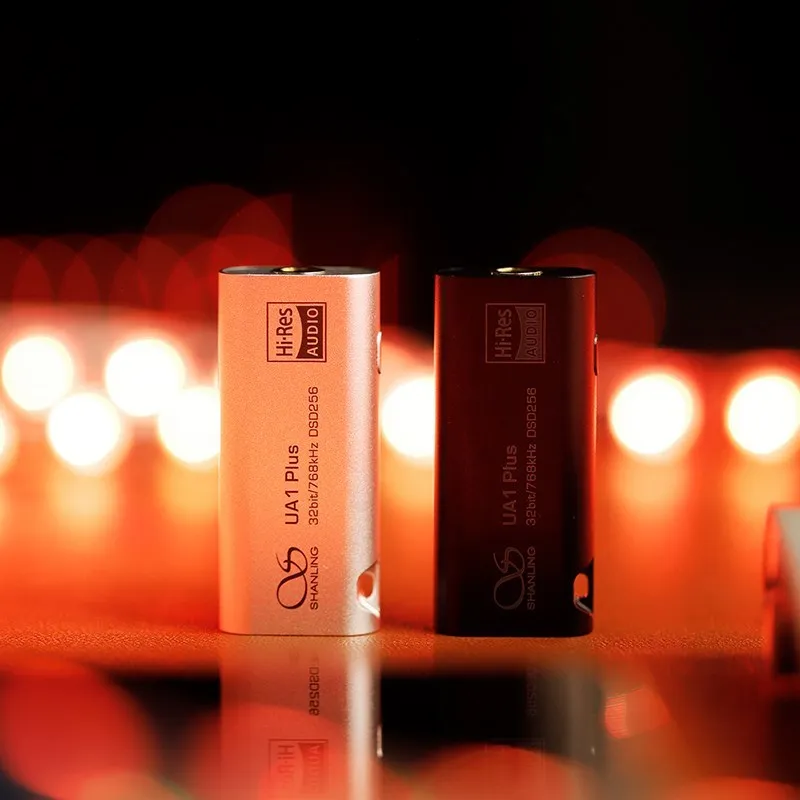 شانلينغ UA1 زائد USB DAC أمبير سماعة مكبر للصوت المزدوج CS43131 رقائق مرحبا الدقة الصوت PCM 32bit/768kHz DSD256 Type-C إلى 3.5 مللي متر