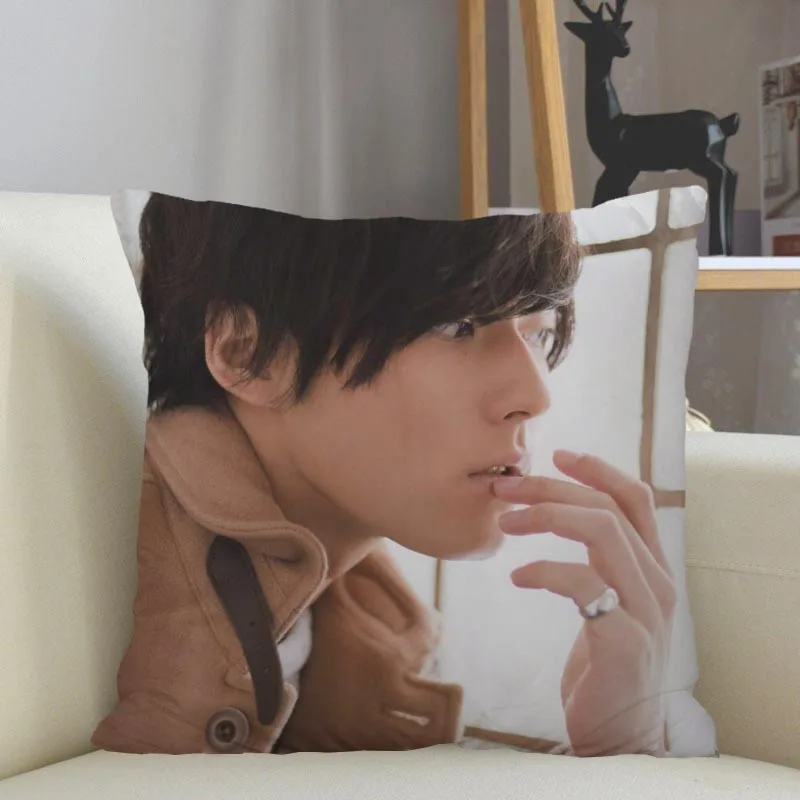 Musife Custom Masuda Toshiki Pillowcase Home Decoration 45x45cm Zipper Square Pillowcase Throw Pillow Cover Drop Shipping 04.24