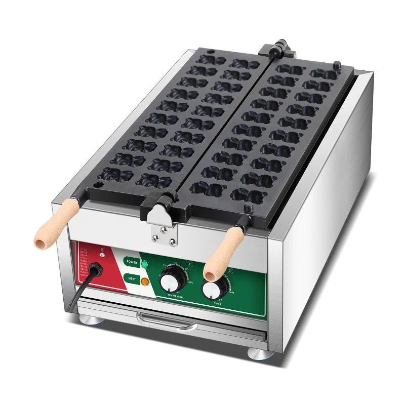 Cartoon bear egg machine 20 holes electric heating brown bear bear panda scones machine
