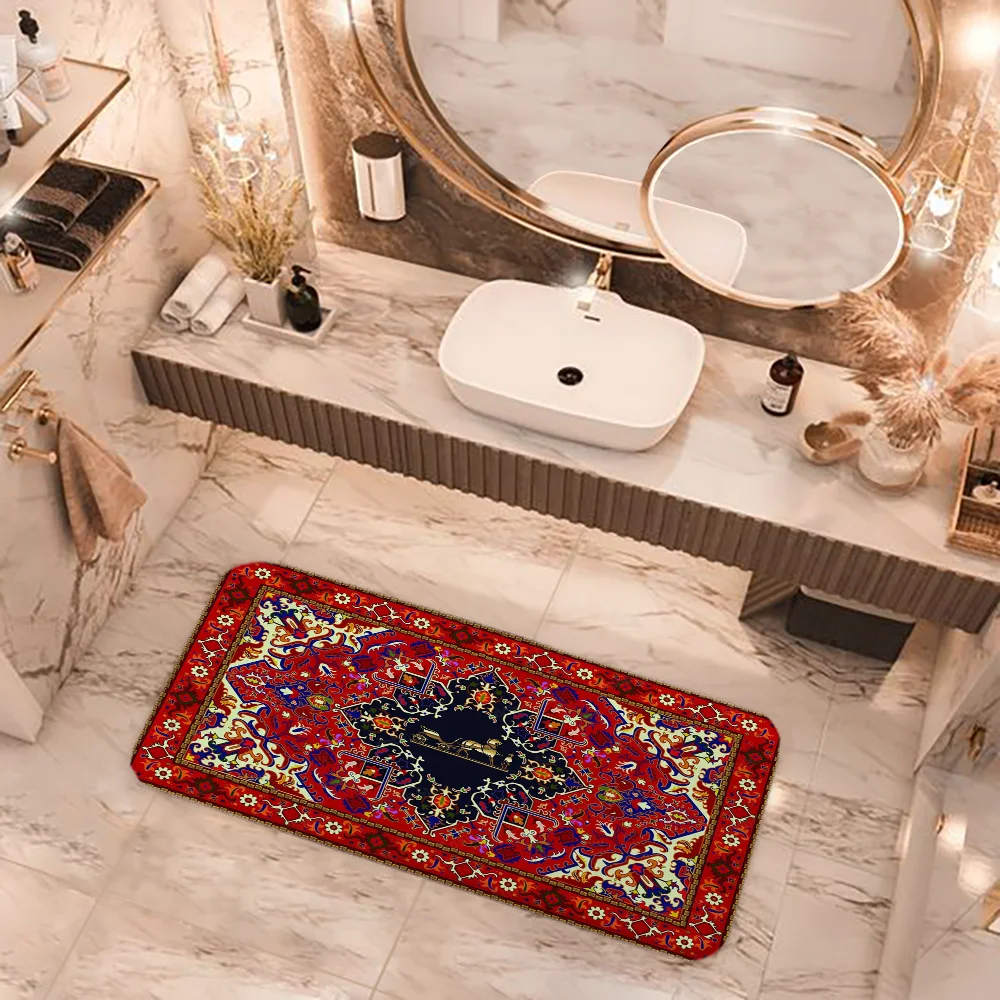 Bath Mat Rug Bathroom Foot Mat Non-slip Mat Choice Small Floor Mats Door Mat Persia-hermes-s Carpets Doormat Entrance Door Rugs