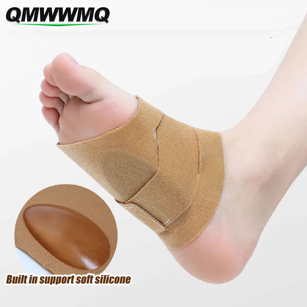 Flat Feet Arch Support Sports Insoles, 1 Pair Unisex Orthotic Insoles, Forefoot Ball Support & Foot Pressure Relief Insoles