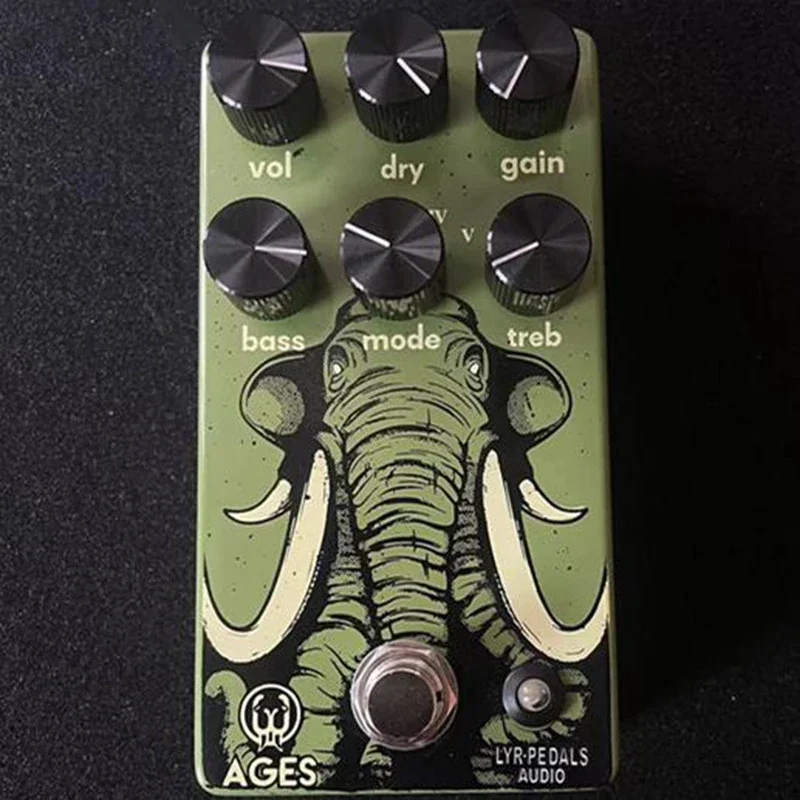 Ly-rock Walrus Guitar Effects Pedal 5 In 1 Multi-mode Rock Overdrive Pedal