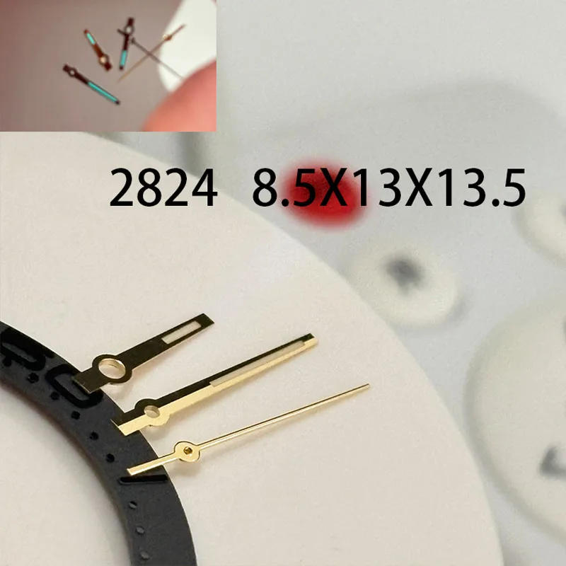 2525for the 2824, 2834, and 2836 movement hands with blue luminescent three-hand design, applicable to [R41mm case] watch h
