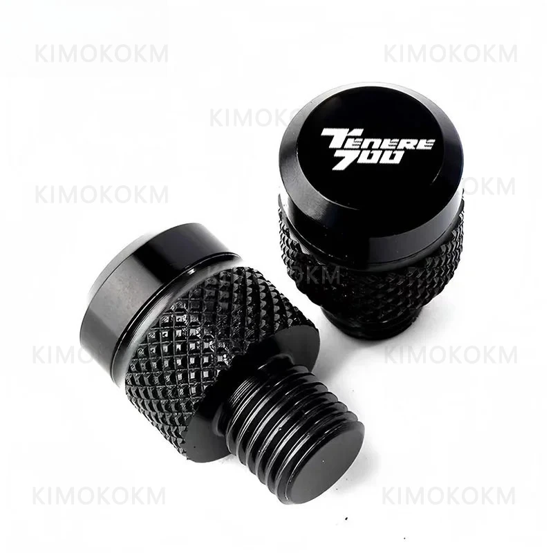 

Для мотоциклов YAMAHA Tenere 700 Tenere700 XTZ 700 XTZ700 T7 T700: 1 пара заглушек для отверстий под зеркала из алюминия с ЧПУ, винт M10X1.25