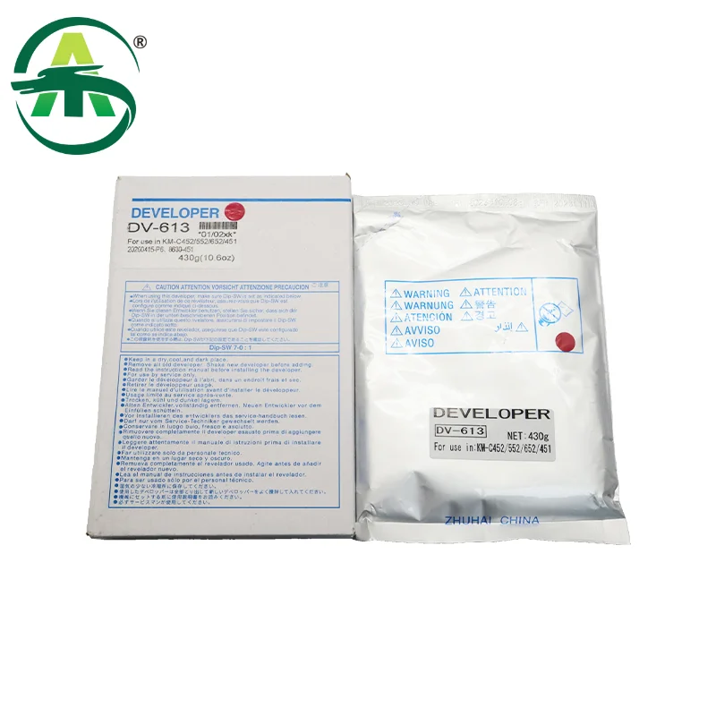 1PC 500g DV613 Developer for Konica Minolta C452 C 452 C552 C 652 C552 C652 Developer Powder