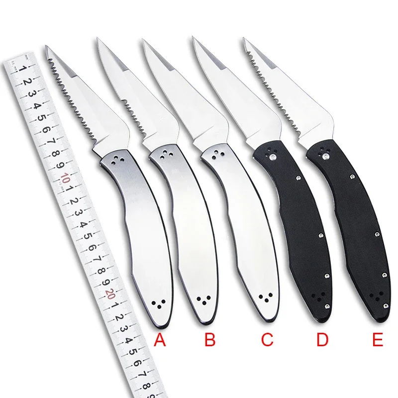 Multi Style Outdoor Folding Knife Camping Safety Defense Pocket Knives Survival Portable EDC Tool