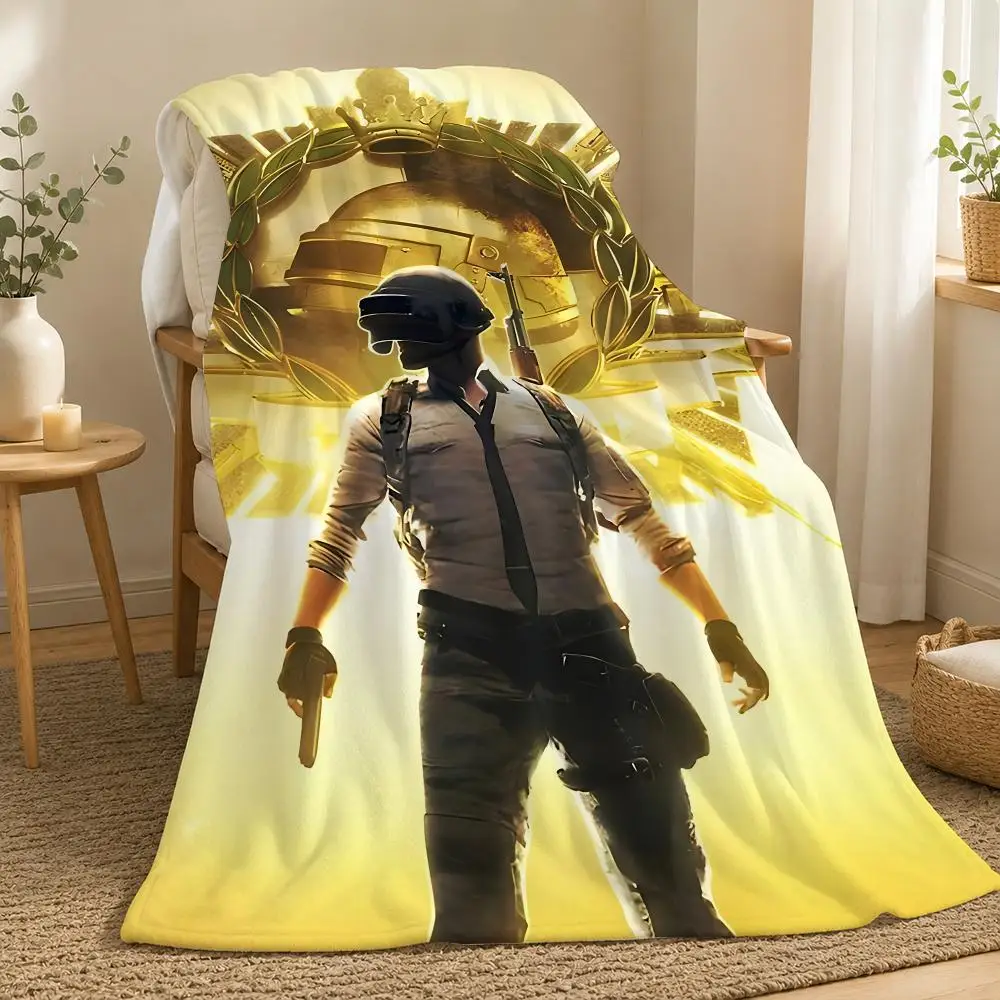 PUBG Battlegrounds Game Throw  flannel blanket, suitable for sofas, beds, offices,  exquisite gift blankets