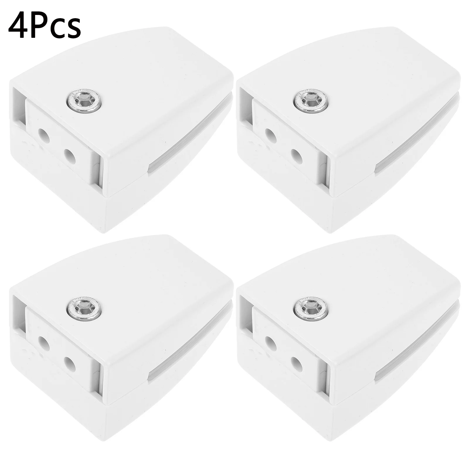 

4 Pcs Desk Divider Clip Furniture Partition Clamp Screen Panel Glass Board Holder Physics Educational Equipment Support Glass