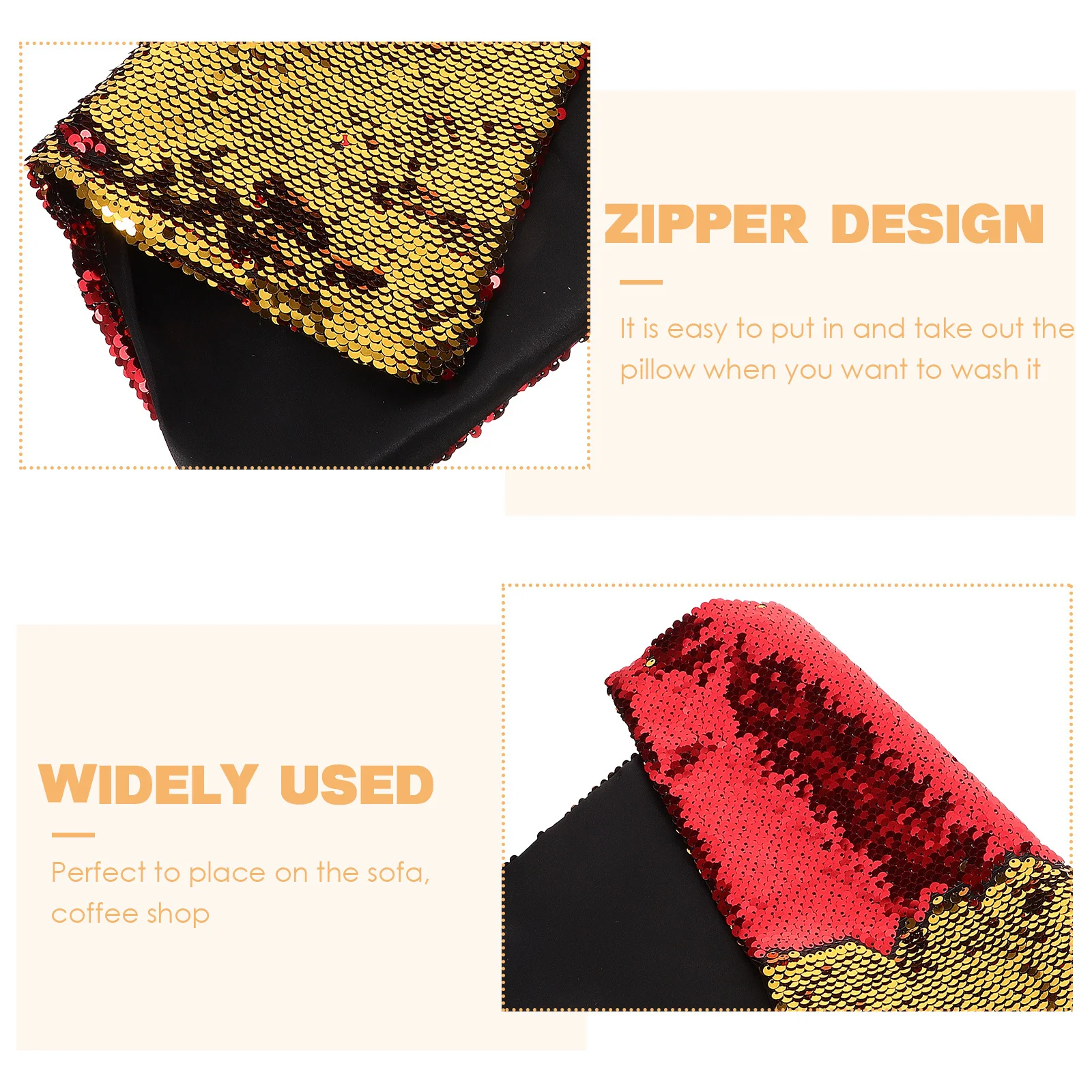 تغيير لون الترتر وسادة غطاء 15.7X15.7 بوصة لامع كيس وسادة ل أريكة سيارة ديكور المنزل رمي وسادة تغطي