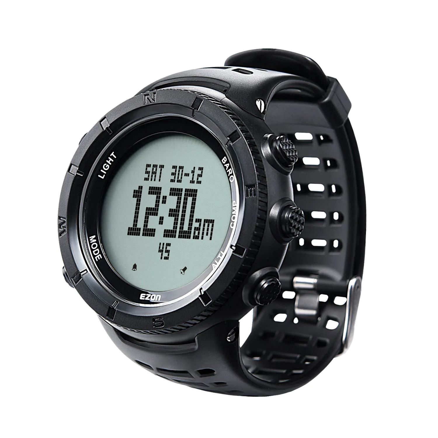 Ezon Klassiker profession elle Klettern Wandern Armbanduhren Höhenmesser Barometer Kompass Männer digitale Sport uhr wasserdicht 50m h001