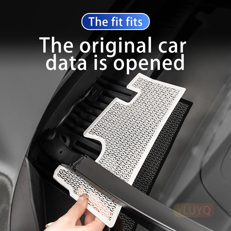 ZEEKR 7X Front Cabin Cover Dust Cover, Air Conditioning Air Inlet Air Outlet Protective Cover Metal Accessories 2025
