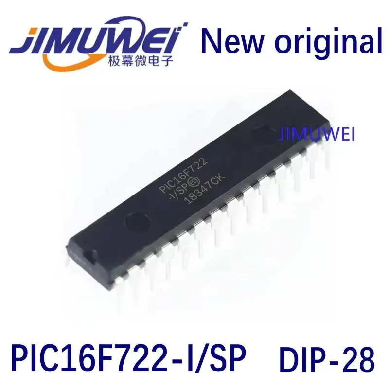 PIC16F722-I/SP DIP-28 Direct insertion of 8-bit microcontroller 100%New and Original