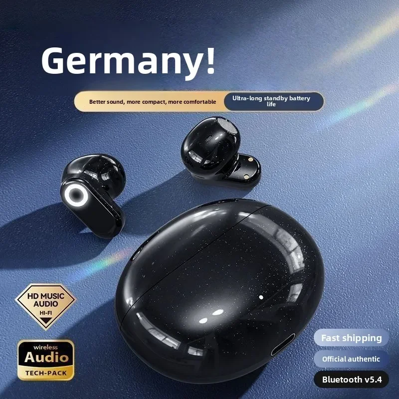Wireless Bluetooth Earbuds, Semi In-Ear Design, Long Battery Life, Noise Cancelling for Sports and Universal Devices