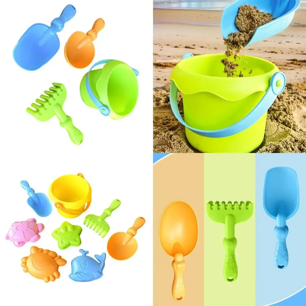 مجموعة لعب الشاطئ للأطفال بالرمل والماء بألوان زاهية لجذب الانتباه وإلهام اللعب لمغامرات الشاطئ 15UB #1