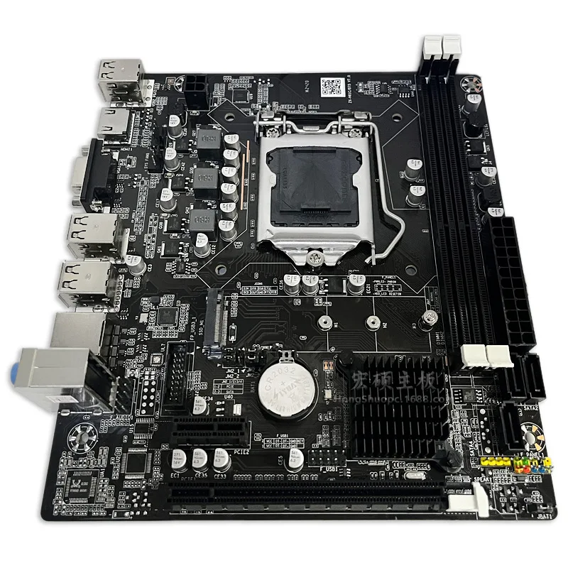 For Brand New H61 Desktop Motherboard LGA1155 DDR3 Support Dual Quad Core I3 I5 I7 CPU Mainboard Kit